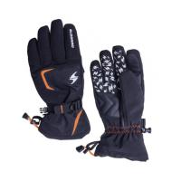 ПЕРЧАТКИ BLIZZARD REFLEX SKI GLOVE Black/Orange / 7 для горнолыжного спорта