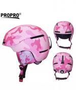 Шлем PROPRO SHM-015-1 / M / розовый камуфляж для горнолыжного спорта